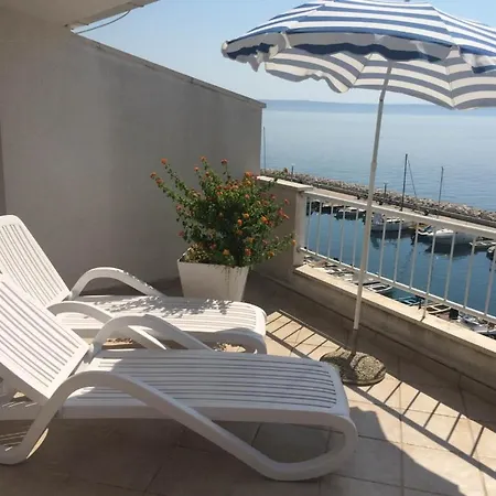 In With Sea View, Terrace, Air Conditioning, Wifi 134-3 Apartament Podgora